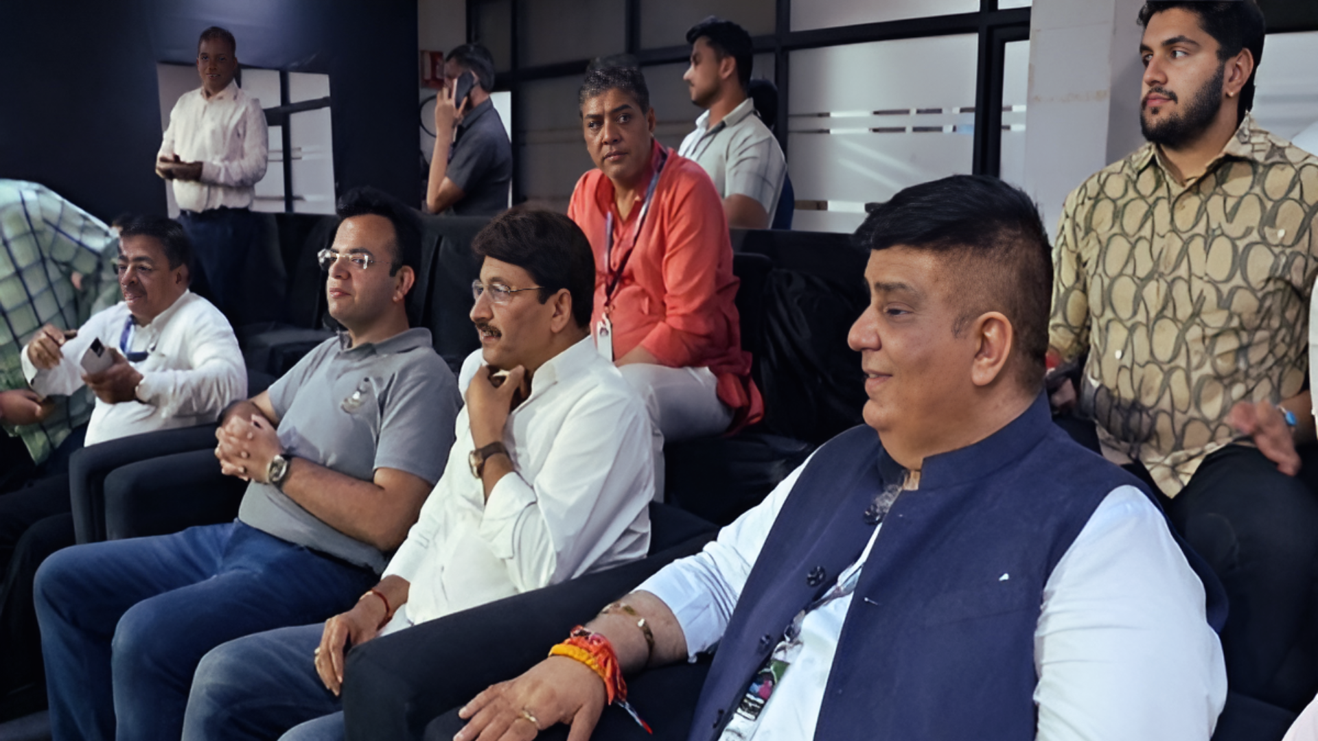 Delhi Premier League 2024: BJP MP Manoj Tiwari Meets West Delhi Lions Owner Rajan Chopra