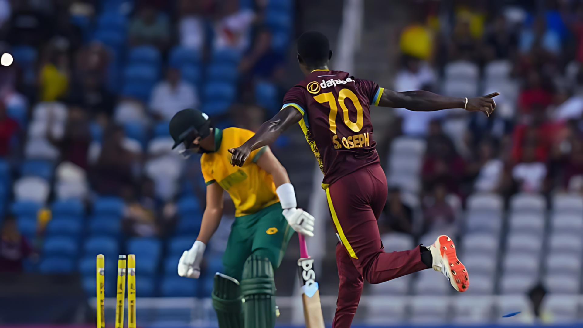 West Indies Clinch T20I Series With 30-Run Victory Over South Africa In 2nd Match