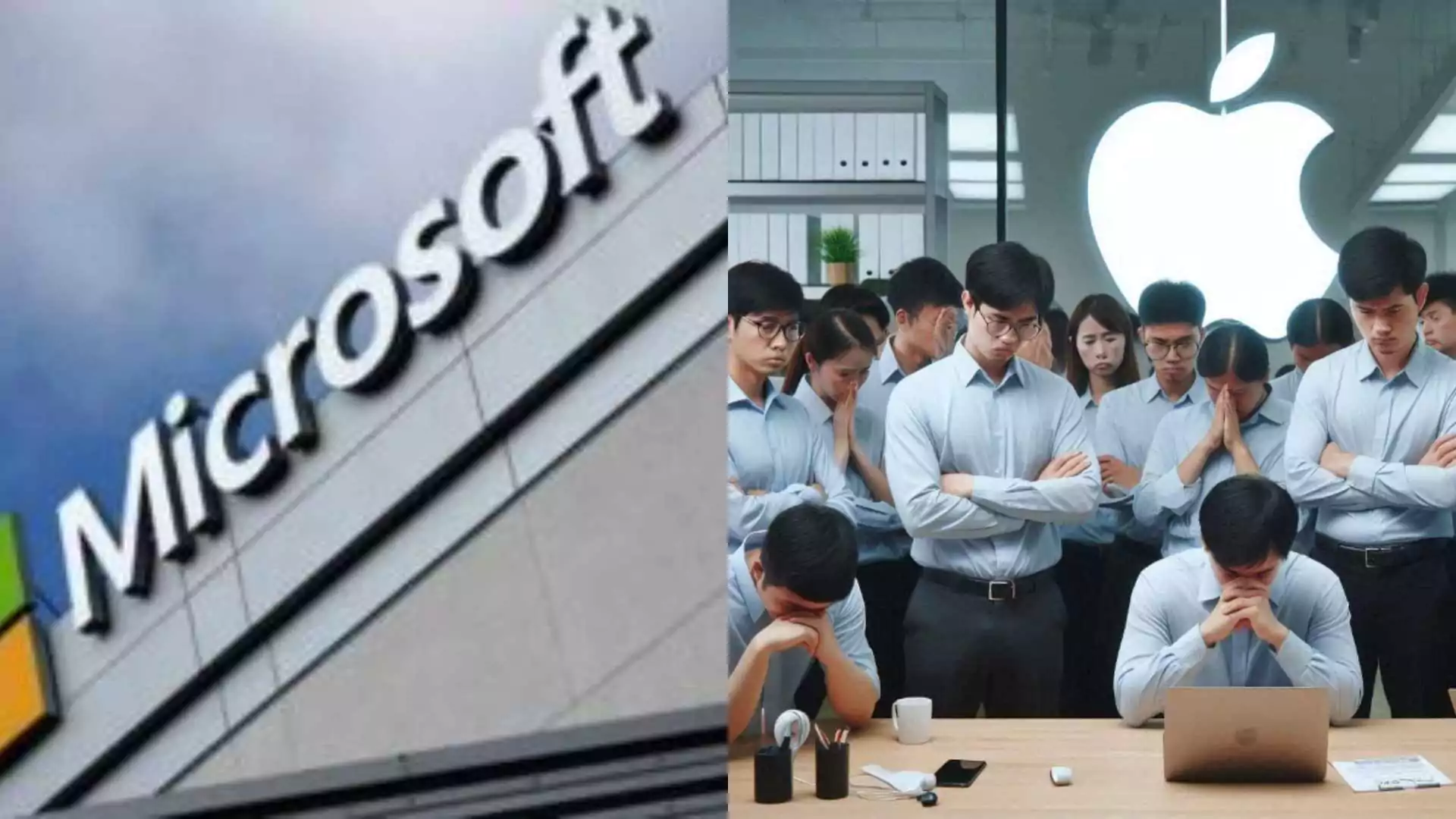 Tech Layoffs Continue: Tech Giants Including Apple and Microsoft Cut Hundreds of Jobs