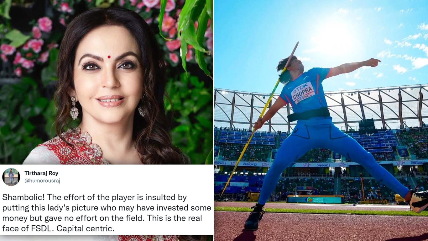 Nita Ambani Congratulates Neeraj Chopra For Bagging A Historic Silver!