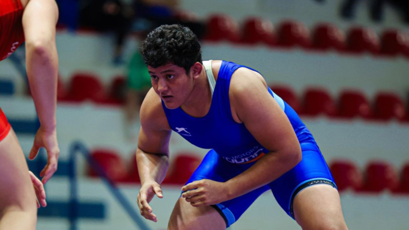 Reetika Hooda Enters Paris Olympics 2024 76Kg Wrestling Quarter Finals