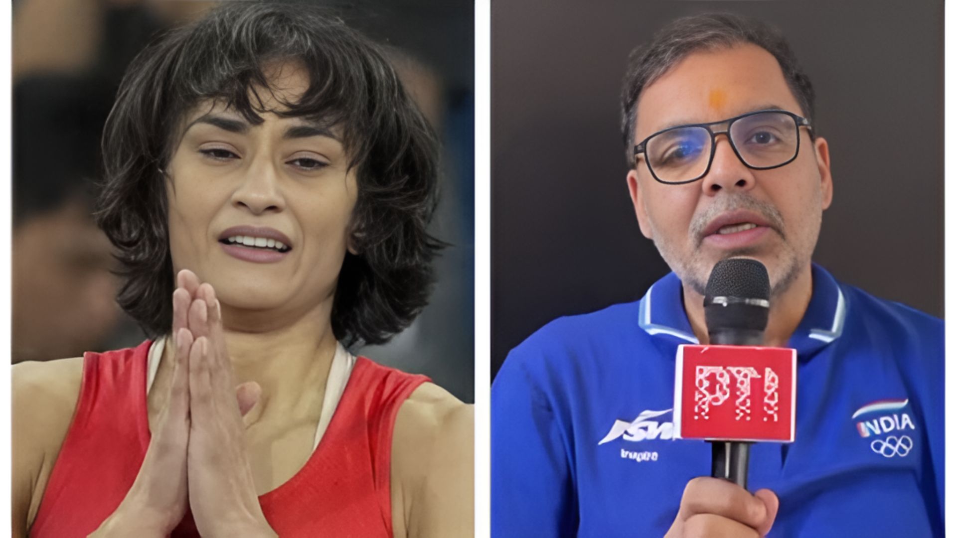 WFI President Calls for Action Against Coaches After Vinesh Phogat’s Olympic Disqualification