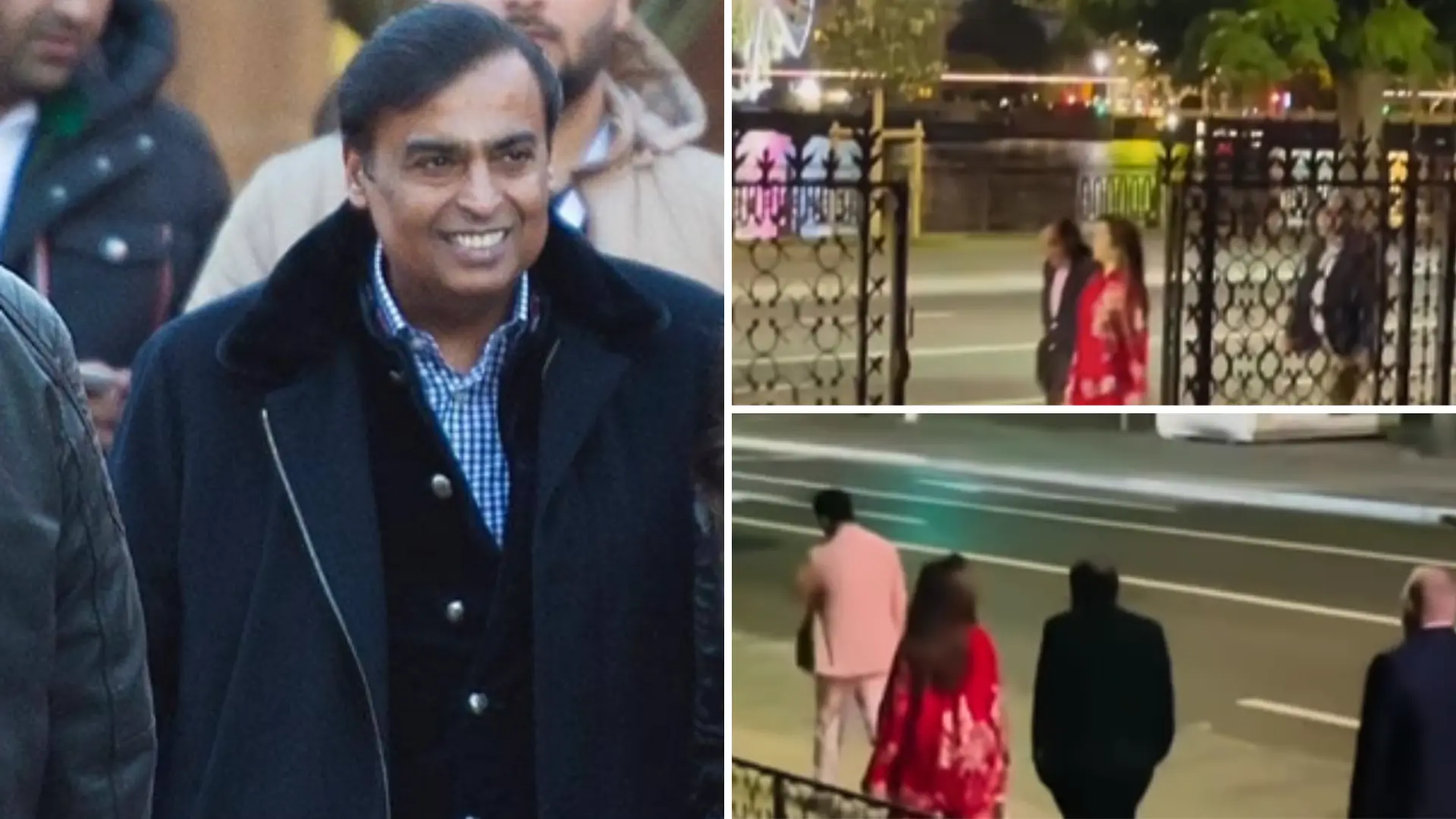 VIRAL: Mukesh Ambani Enjoys A Quiet Night Stroll In Switzerland With Wife Nita Ambani