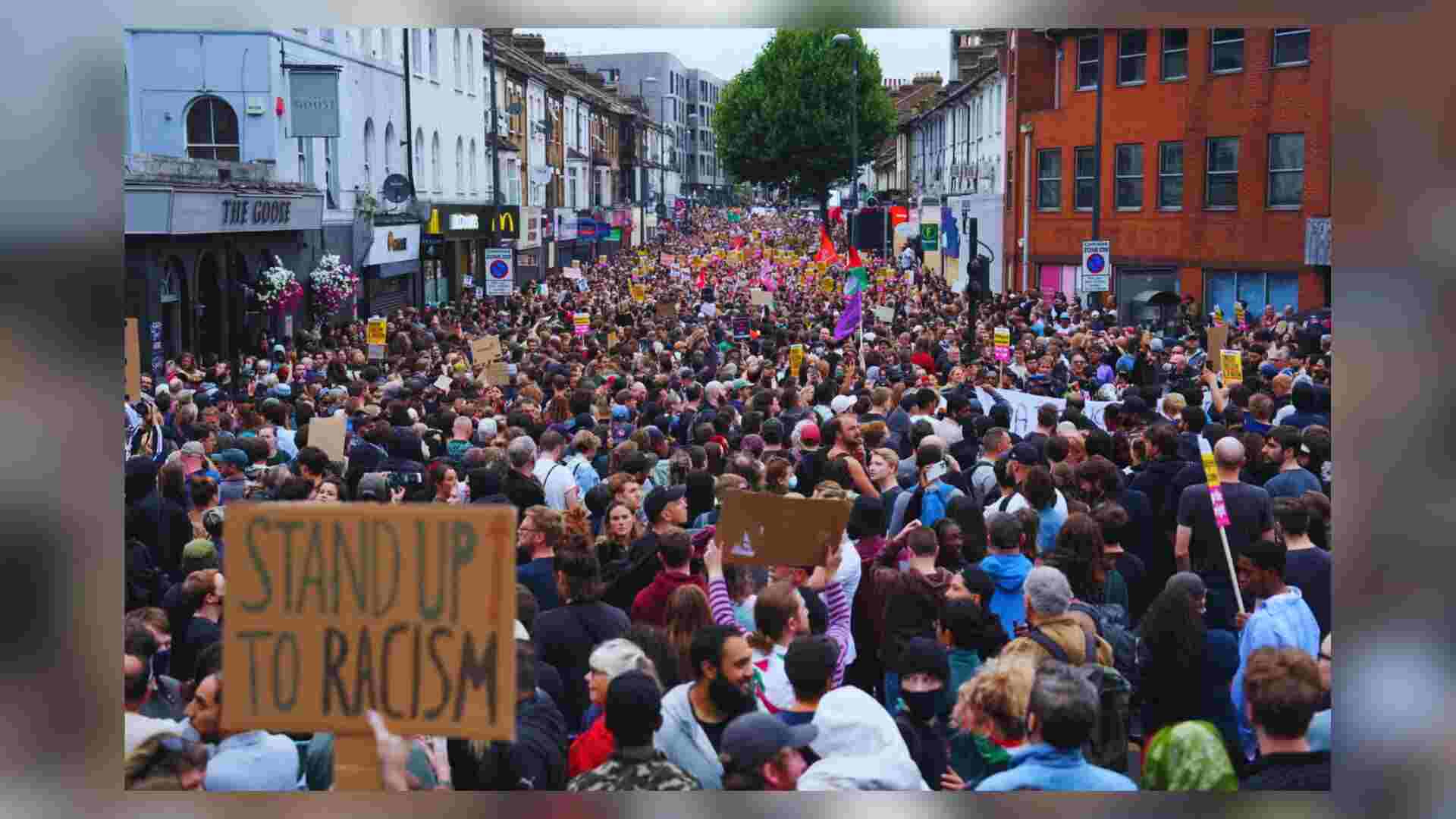 Thousands Rally Across UK For Anti-Racist Protests Amidst Unrest