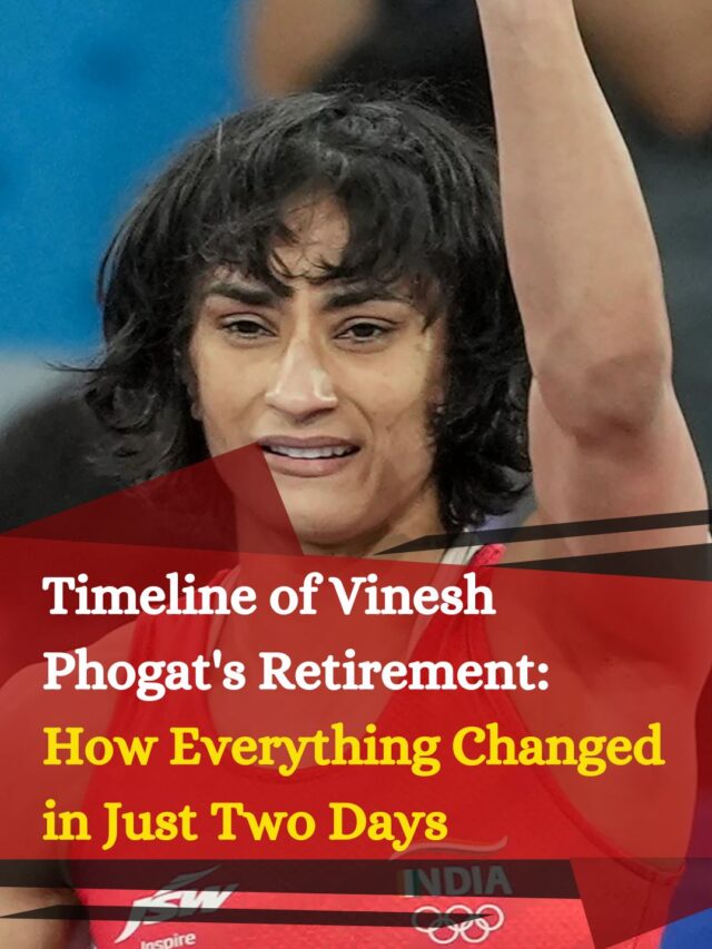 Timeline of  Vinesh Phogat’s Retirement: How Everything Changed in Just Two Days