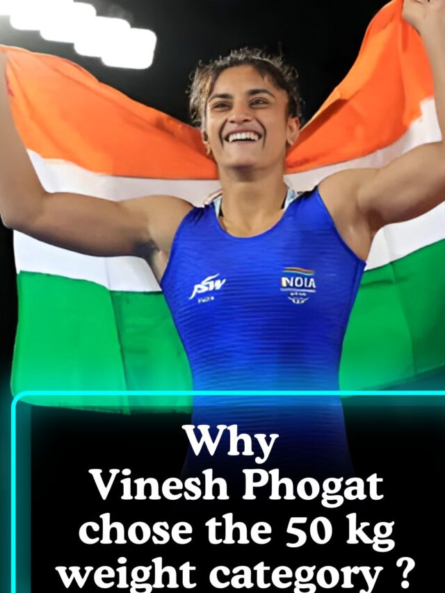 Why 
Vinesh Phogat chose the 50 kg weight category ?