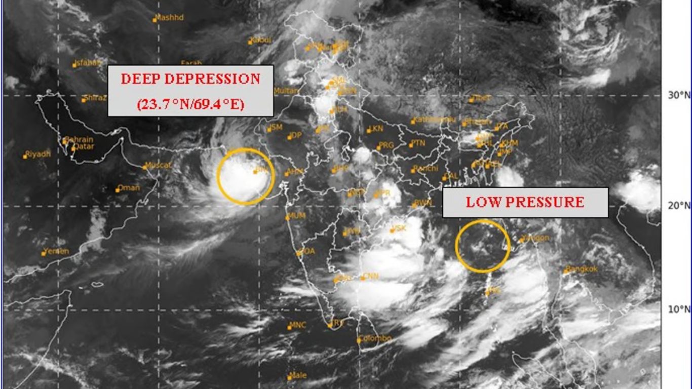 Unusually Active Monsoon Brings Heavy Rainfall to Northwest India: Cyclone Asna to Form Over Arabian Sea