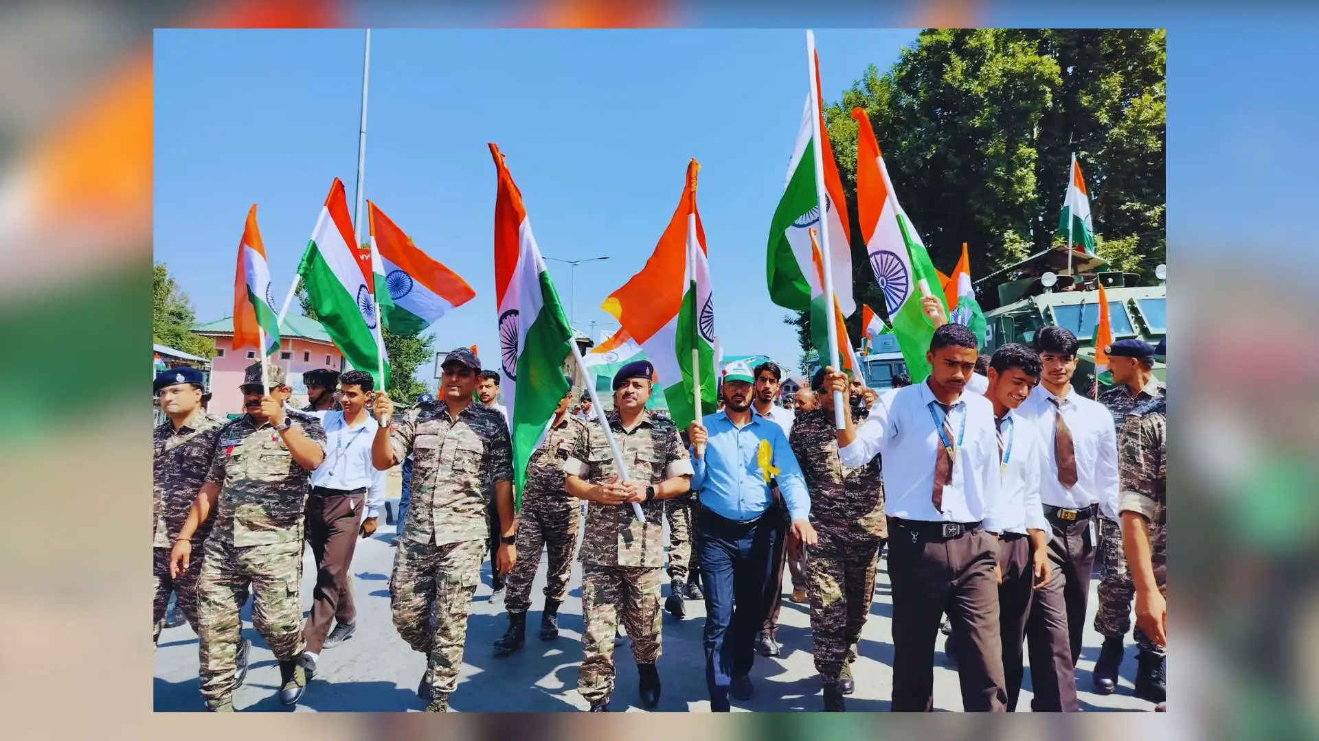 Har Ghar Tiranga Campaign 2024: Indian Army Hosts Grand Tiranga Rally Near LOC In Gurez Valley