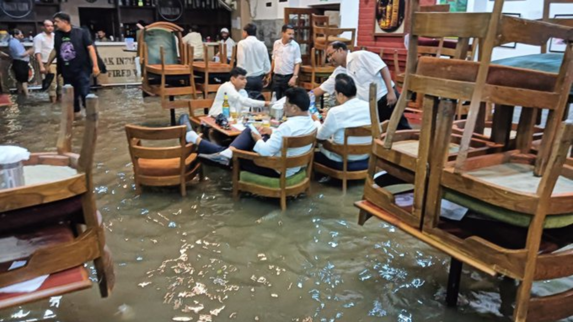 In Pics: Monsoon For Delhiites Creates Chaos