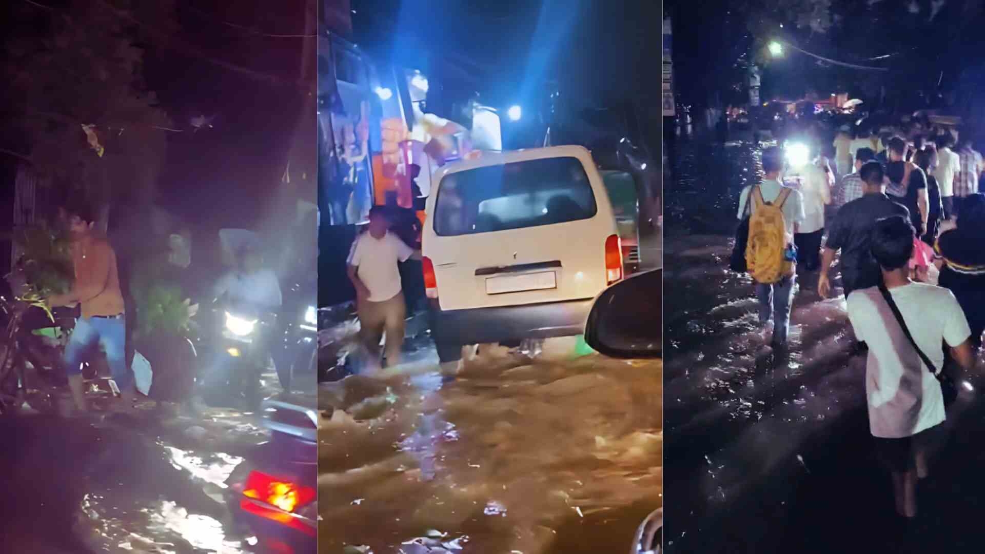 House Collapses In Delhi’s Sabji Mandi Area Amidst Monsoon Deluge: Firefighters Rush To Scene