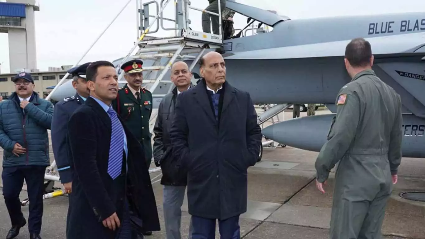 Defense Minister Rajnath Singh Visits Advanced US Navy Testing Facility in Tennessee as India Plans Similar Infrastructure