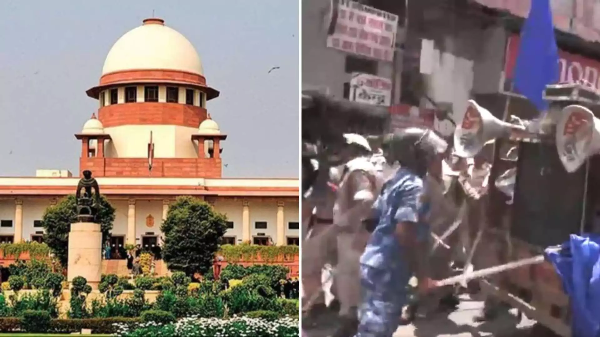 Bharat Bandh 2024: Patna Police Use Baton Charge Against SC Verdict on Reservations