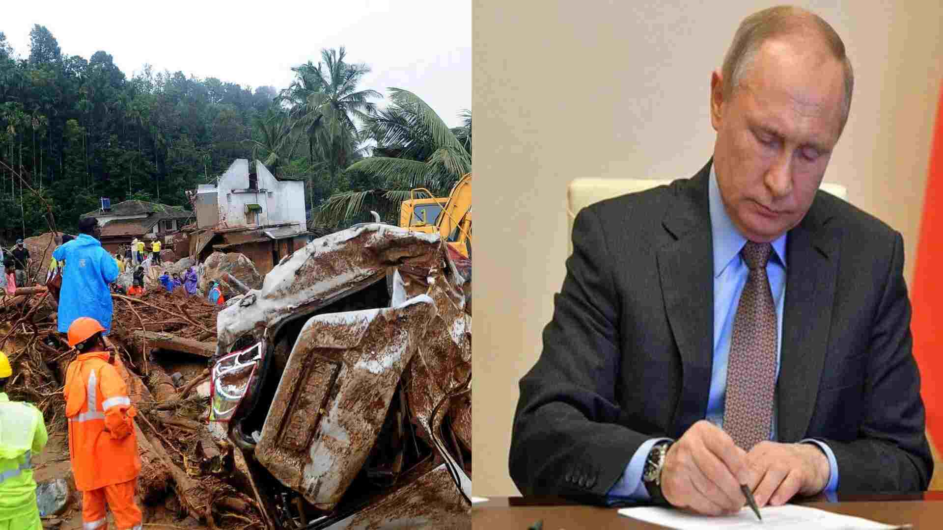 Putin Offers Condolences To PM Modi Over Wayanad Landslide Tragedy