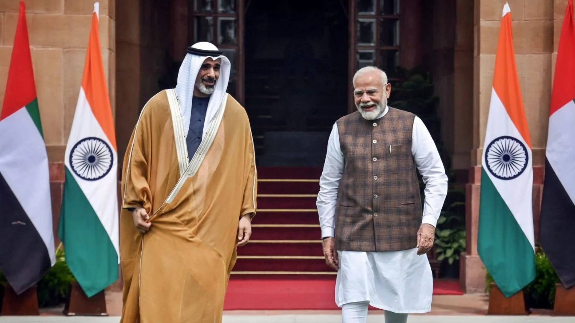 Abu Dhabi Crown Prince Pays Tribute To Gandhi At Rajghat