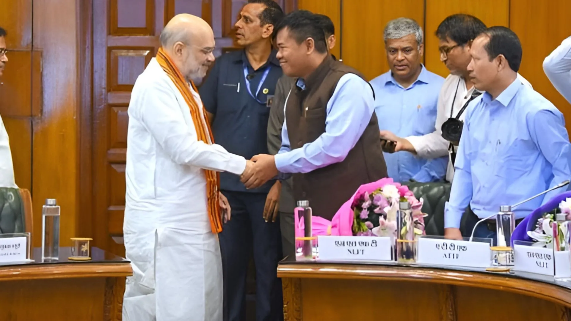 Central And Tripura Governments Sign Historic Peace Deal With NLFT And ATTF