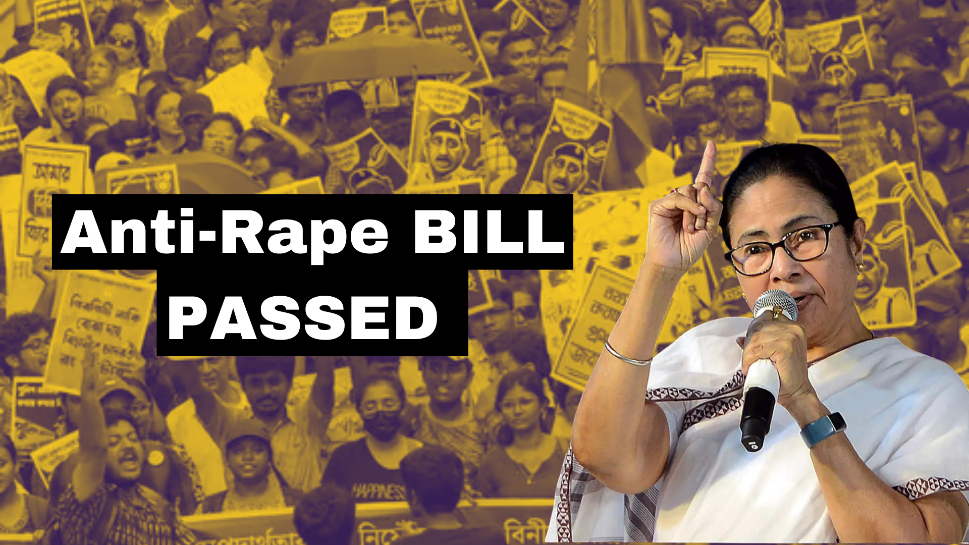 West Bengal Anti-Rape Bill Passed By The West Bengal Assembly