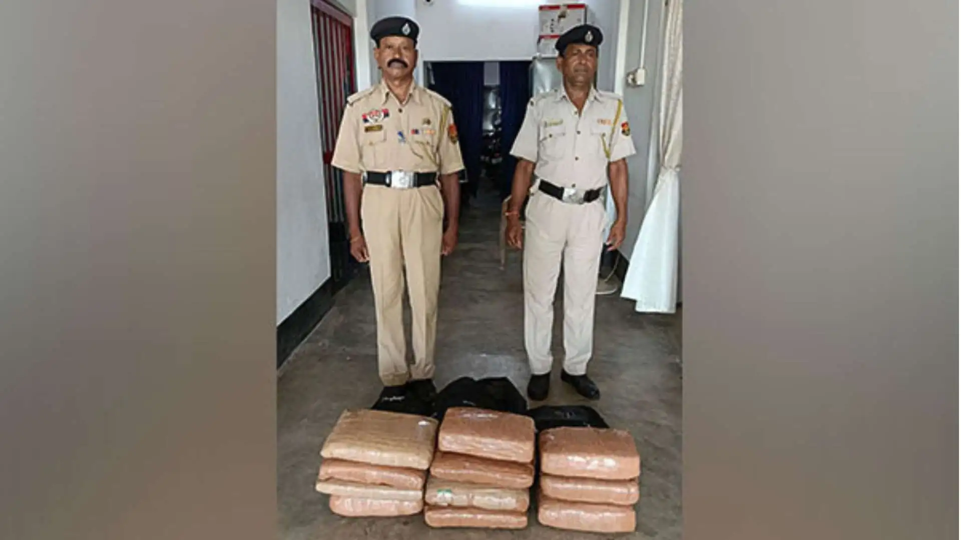 Agartala Railway Station Drug Bust: GRP Seizes 44 kg Of Cannabis Worth Rs 2.52 Lakhs