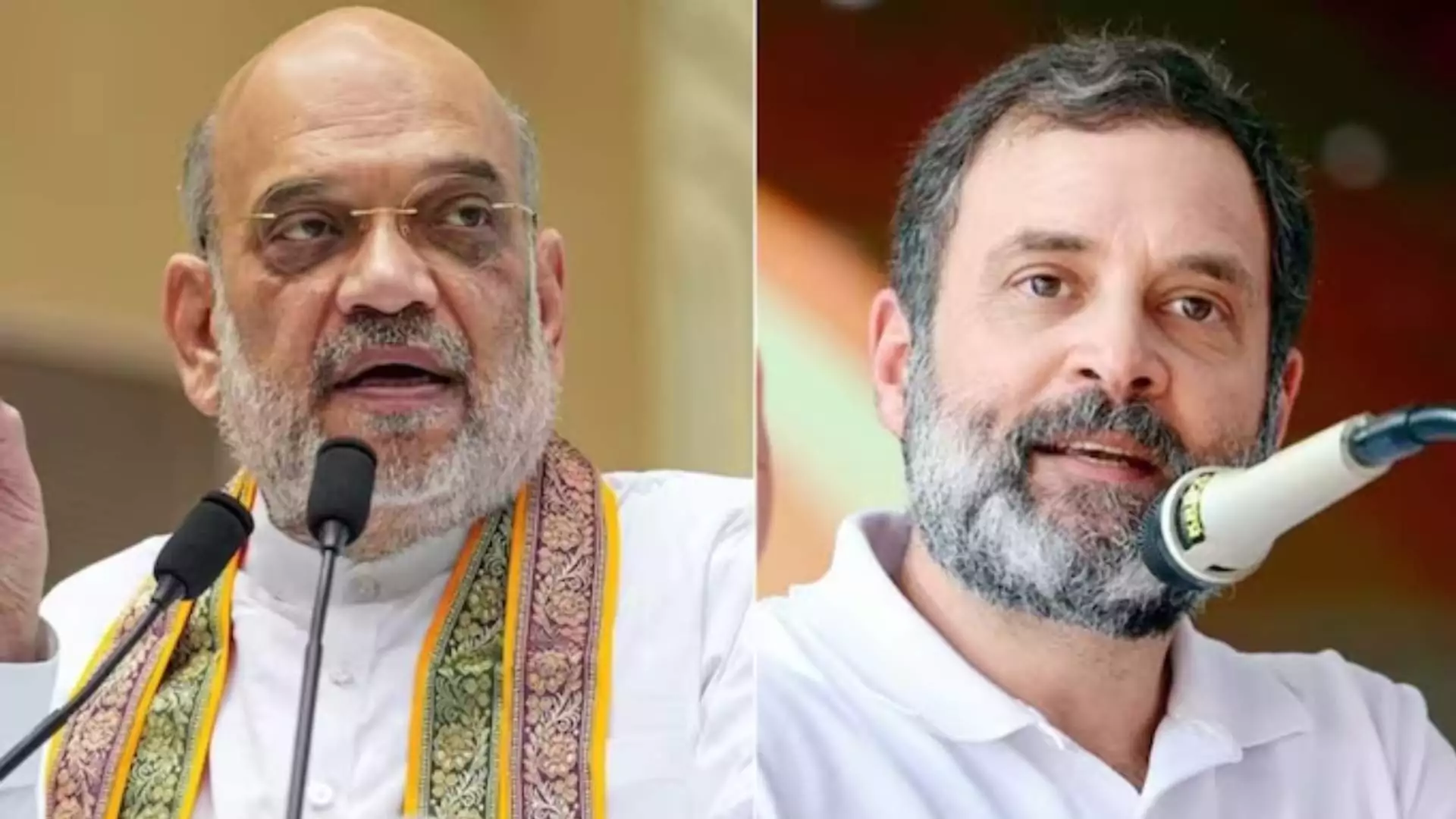 Amit Shah Criticizes Rahul Gandhi’s US Remarks, Accuses Him of Supporting Divisive Forces in India