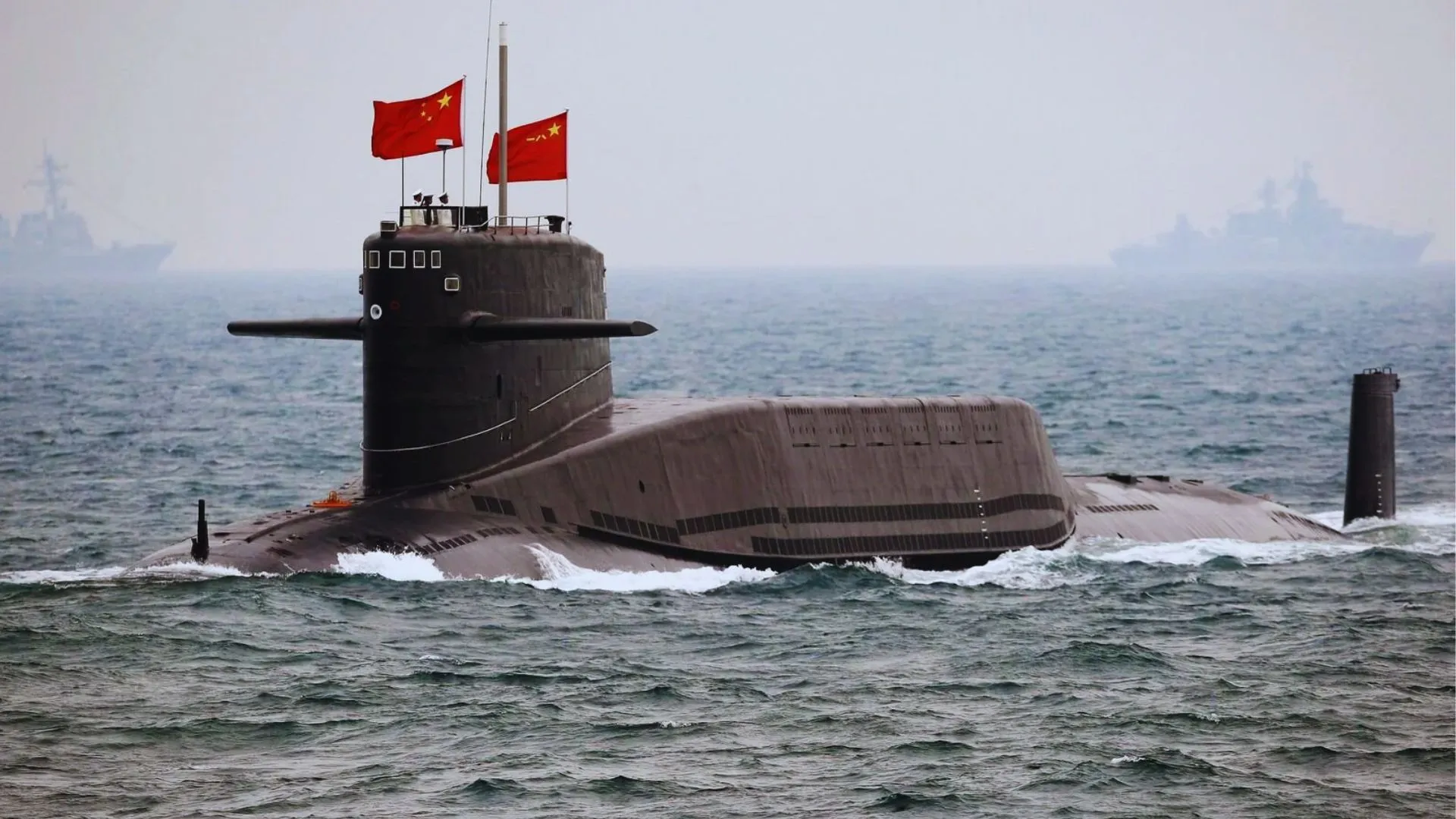 China’s Newest Nuclear Submarine Sinks In Dock