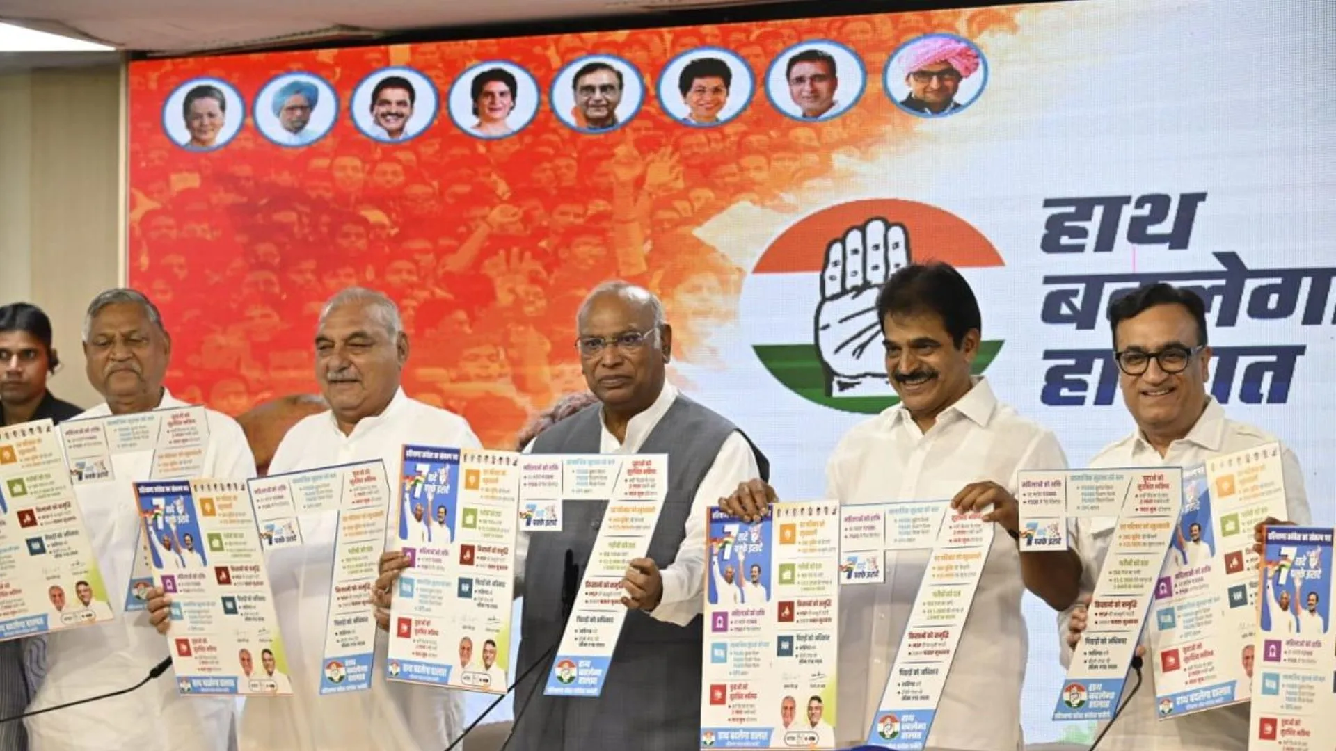 Haryana Polls: Cong Manifesto Promises Free Electricity, Healthcare