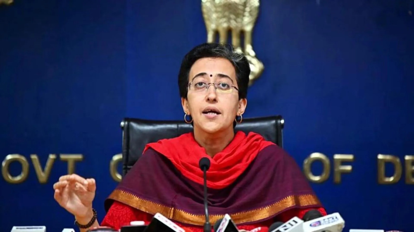 CM Atishi Takes Charge Of Education, Finance