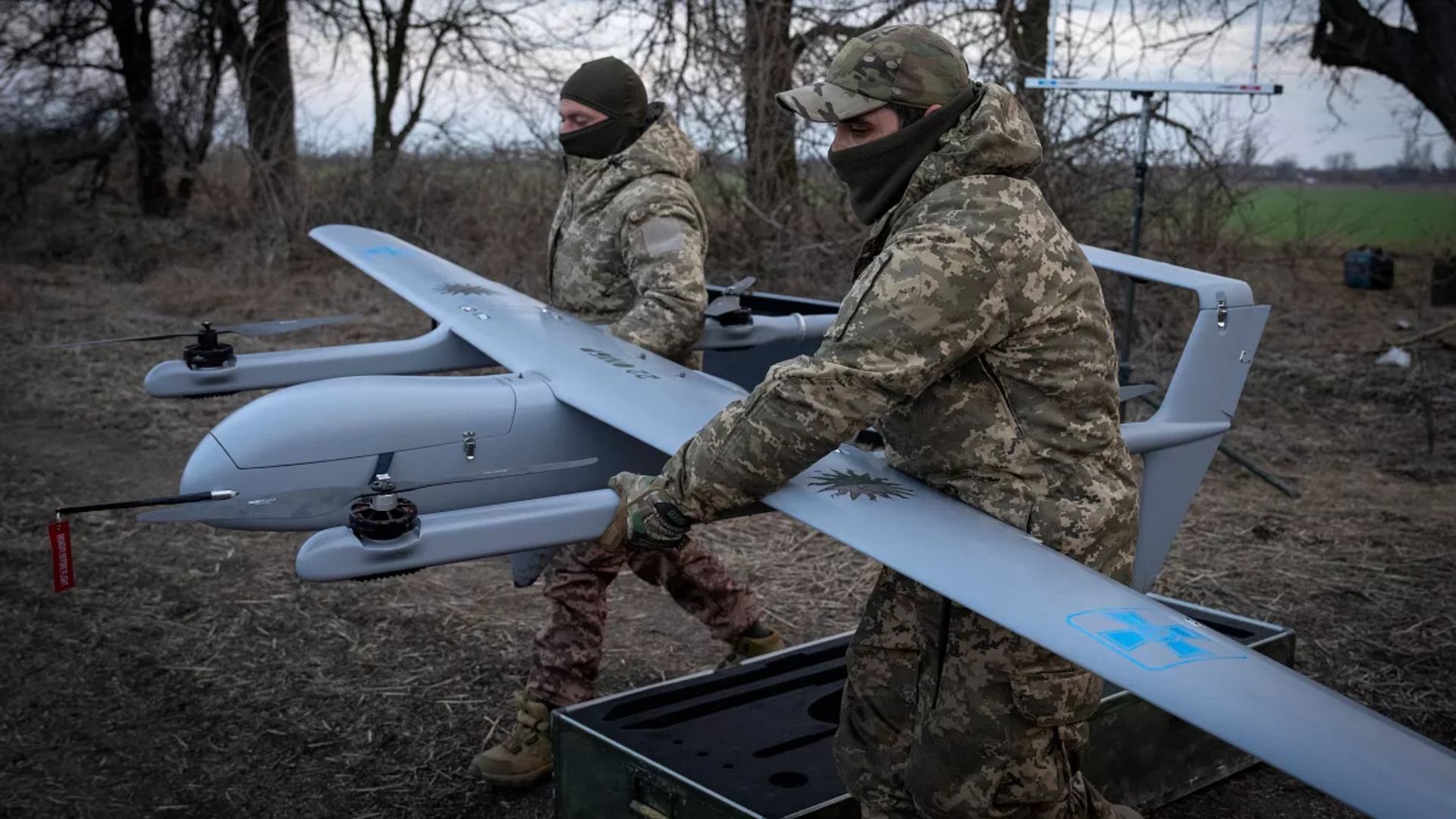 Russia Claims 125 Ukrainian Drones Downed, Fires Erupt