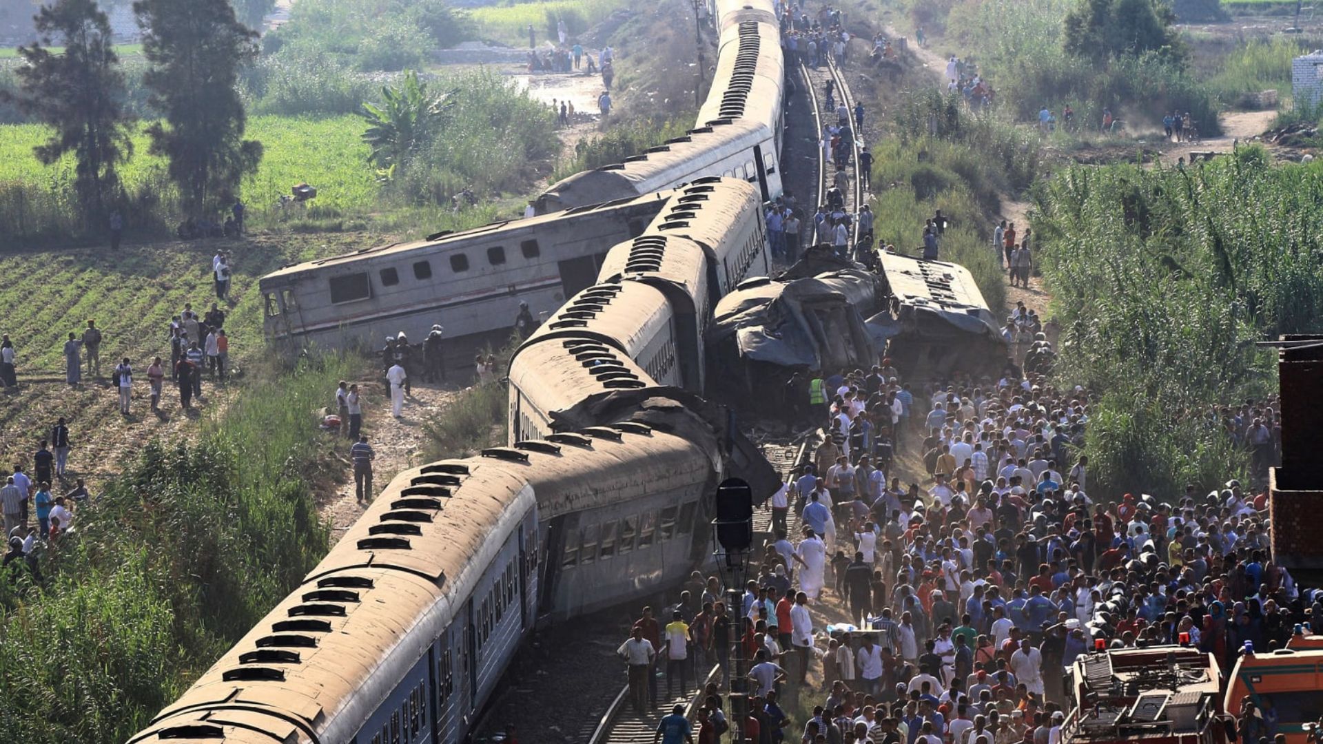 Egypt: Two Die After Two Trains Collide In Nile Delta