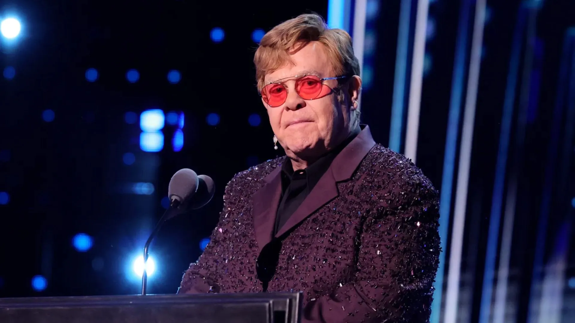 Sir Elton John Reveals Limited Vision In One Eye Due To Severe Infection