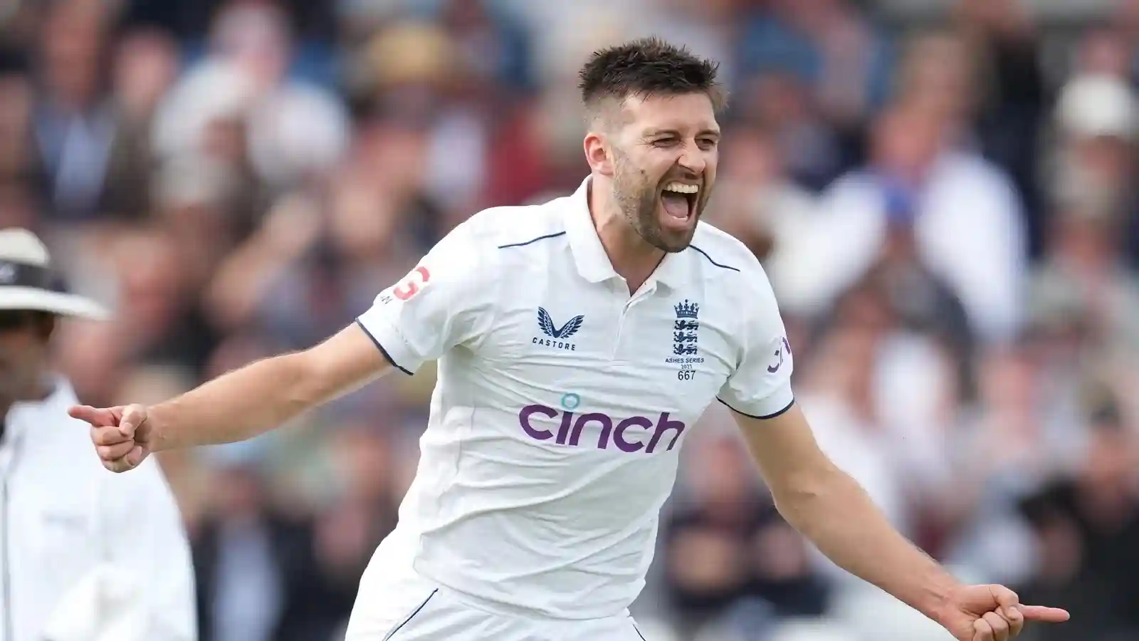 England Pacer Mark Wood Out Action For The Remainder Of The Year Due To Elbow Injury