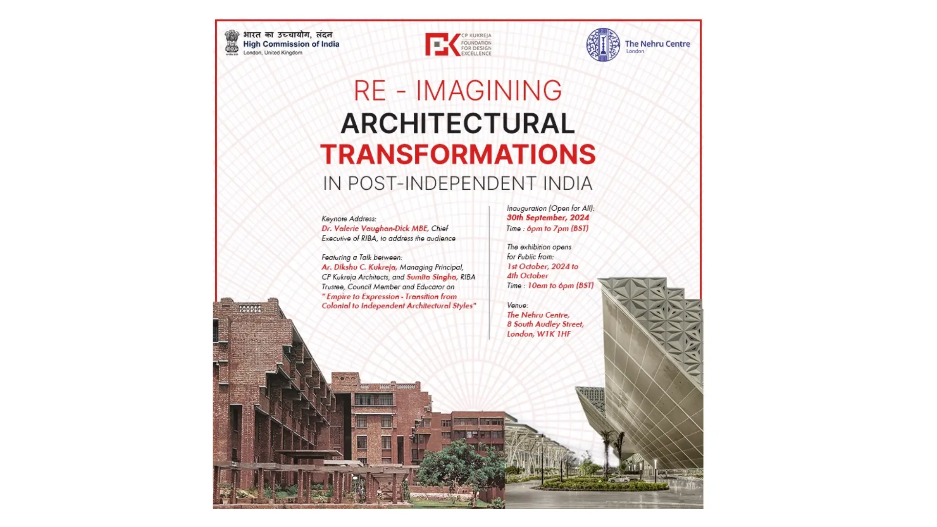 Exhibition: Reimagining India’s Architectural Identity in the Post-Independence Era