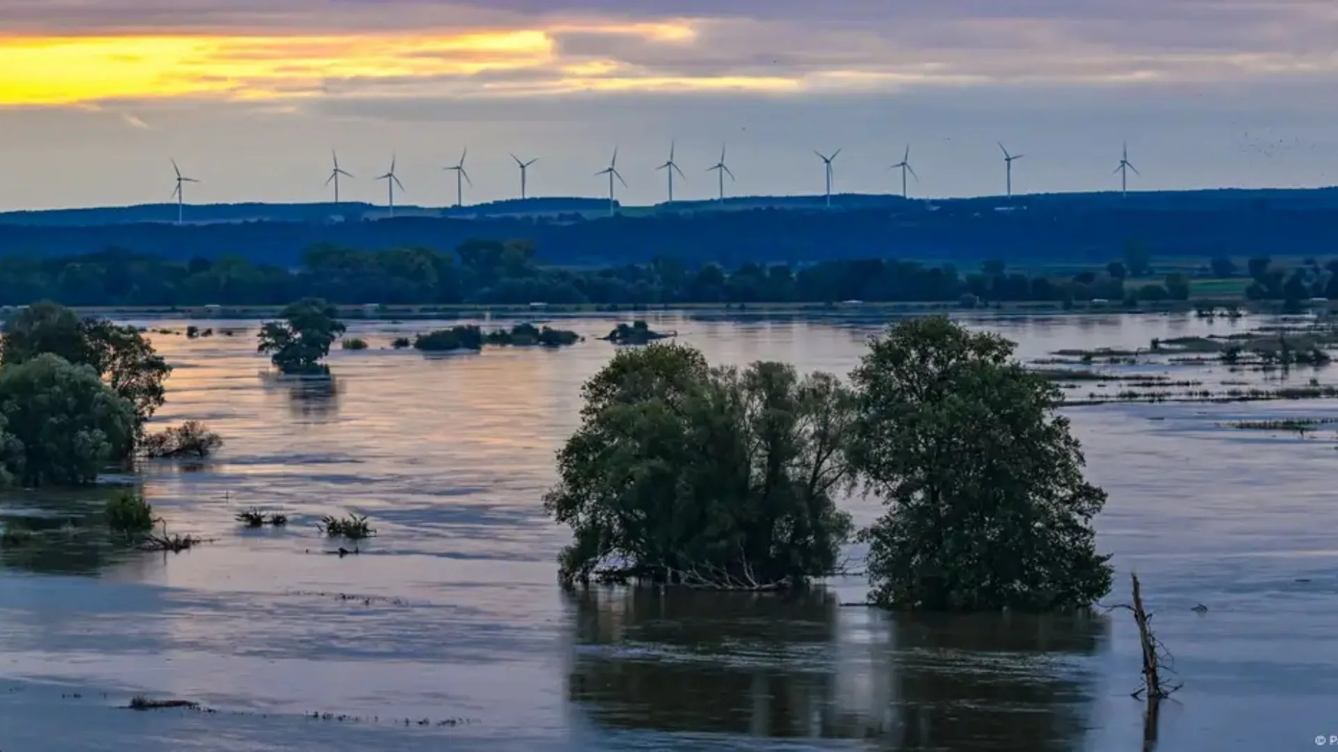 Flood Warnings Issued for Oder River in Eastern Brandenburg, Germany