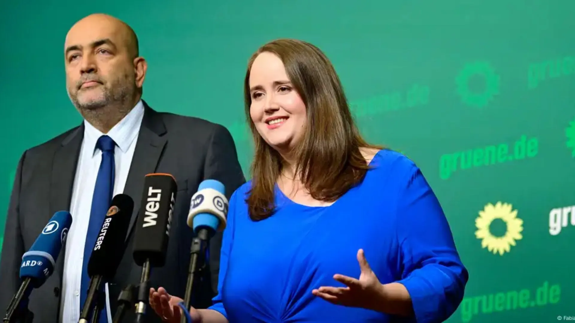 Germany’s Green Party Co-Leaders Ricarda Lang and Omid Nouripour Resign After Poor Election Results