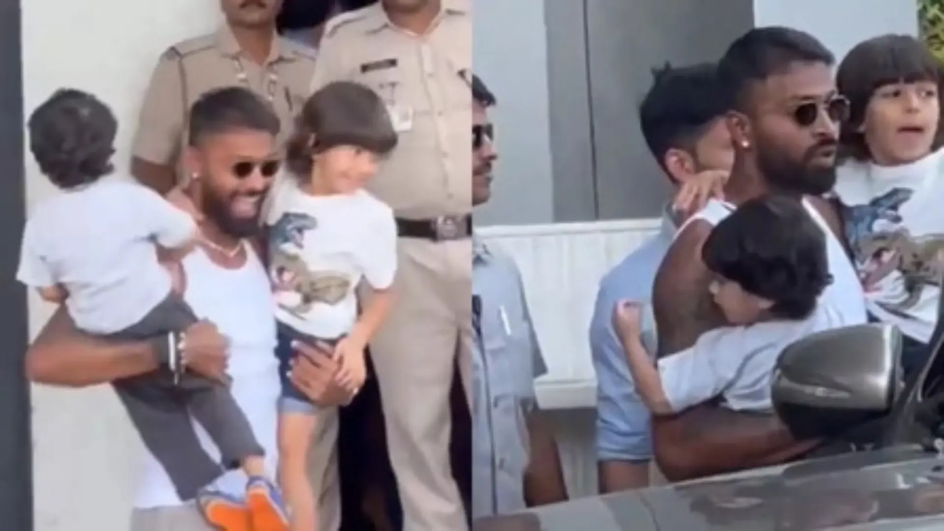 Hardik Pandya Reunites With His Son First Time Since Divorce | Watch