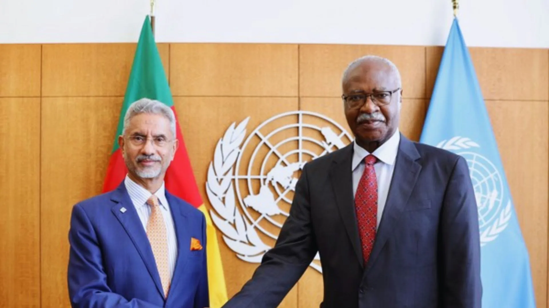 Strengthening International Ties: Jaishankar Meets UNGA President