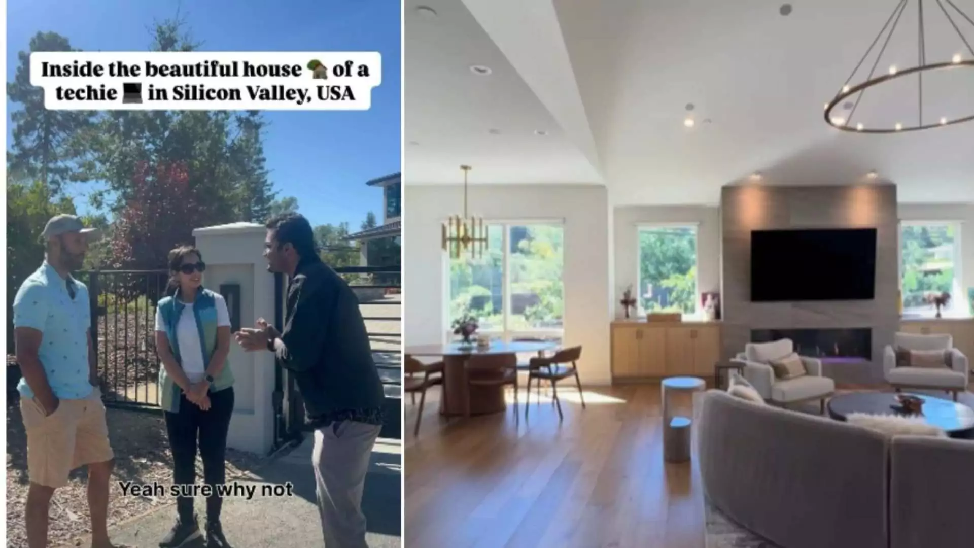 Viral Video: Indian-Origin Techie Showcases Stunning Silicon Valley Mansion, Leaves Internet in Awe