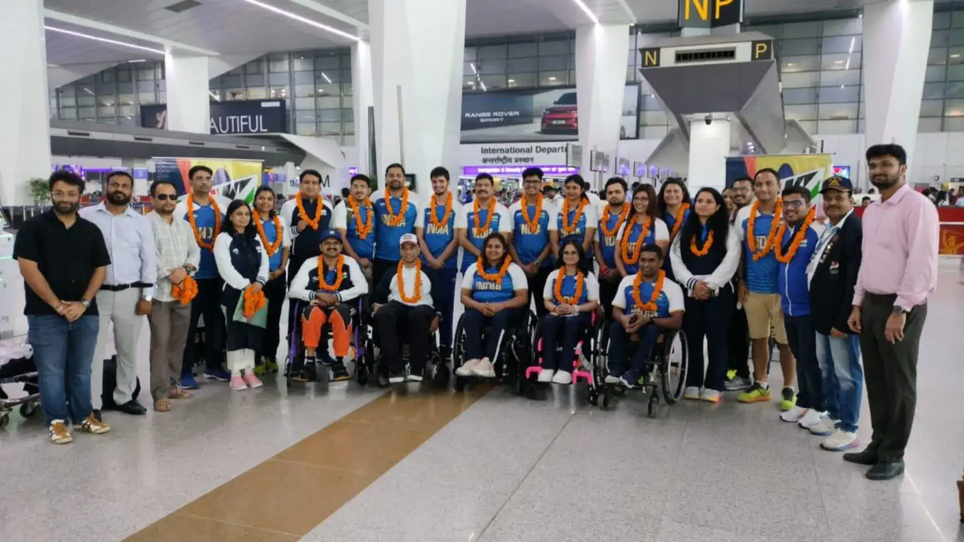 Historic Indian Paralympic Stars Greeted With Dhols And