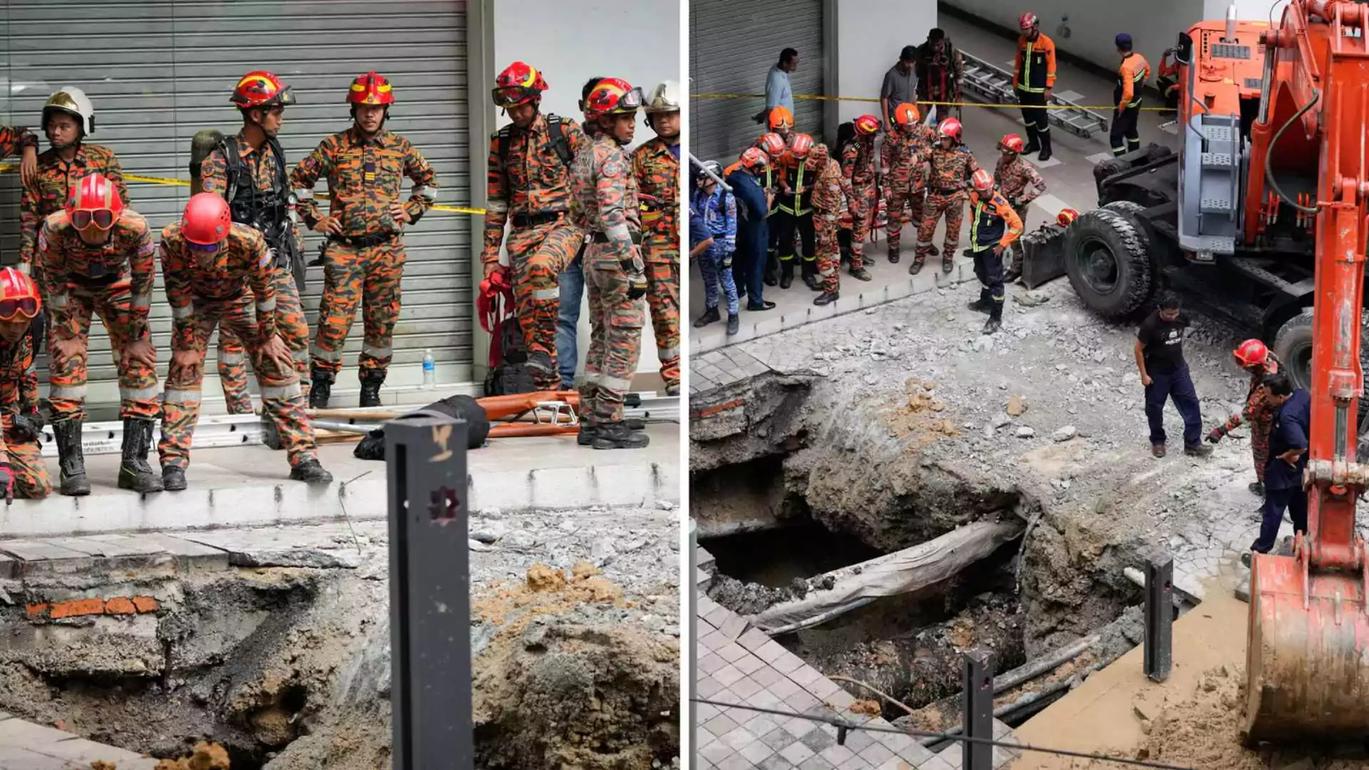 Indian Tourist’s Family Performs Last Rites at Sinkhole Site in Kuala Lumpur After Search Ends