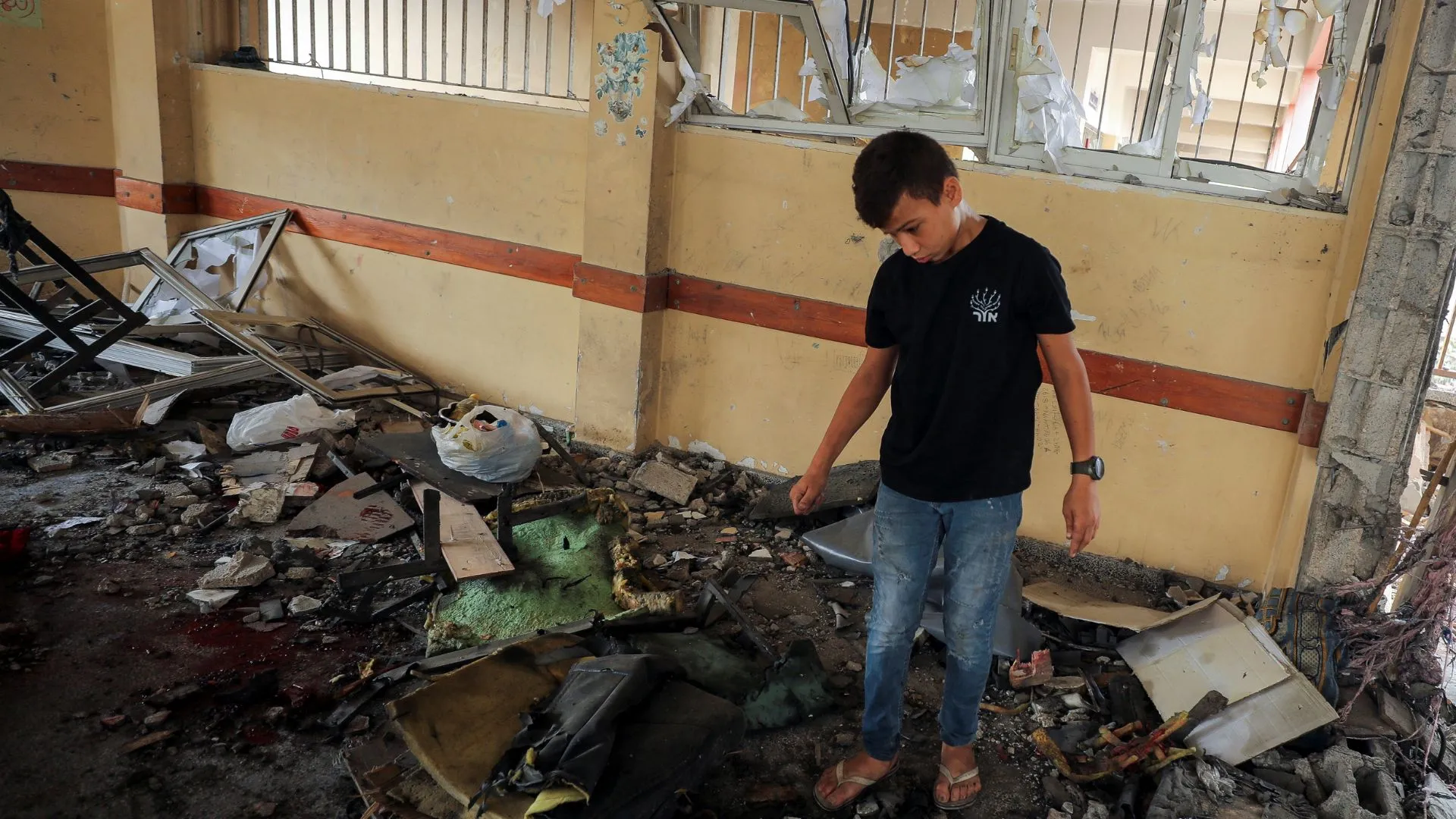 Israeli Airstrike On Gaza School Claim Seven Lives