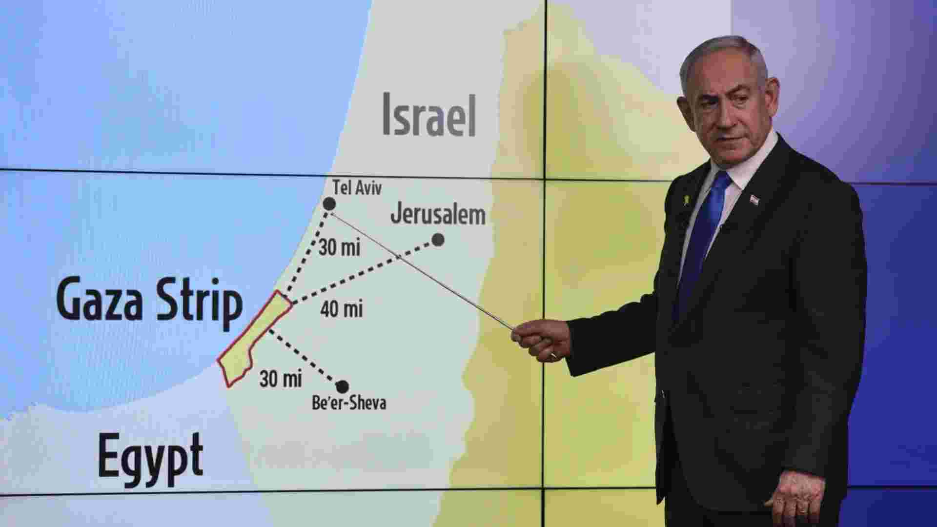 Netanyahu Insists on Continued Control of Gaza-Egypt Border Amid Cease-Fire Talks