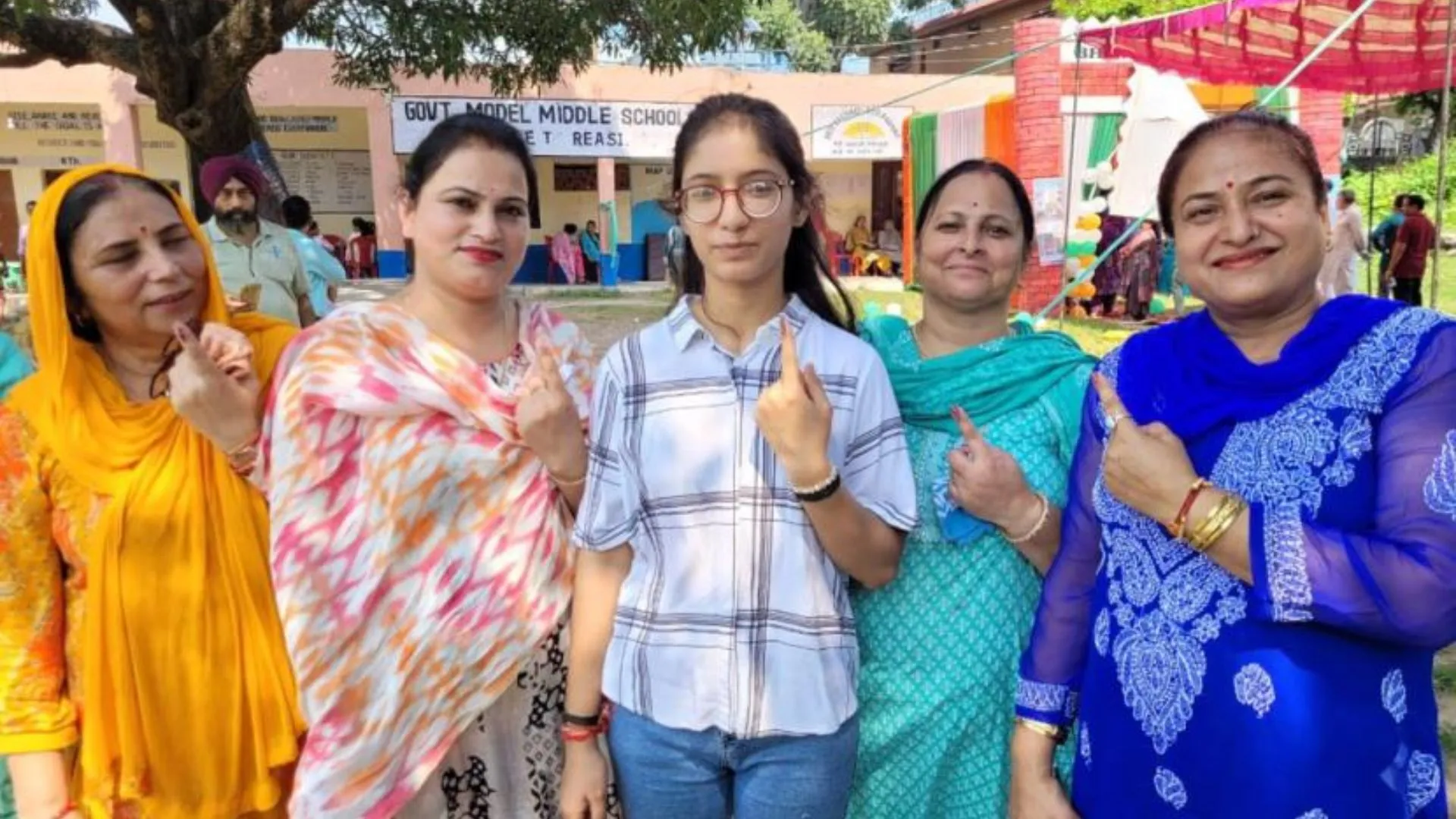 J&K Witnessed Voter Turnout Of 46.12% Till 3 PM, Reasi Leads With 63.91%