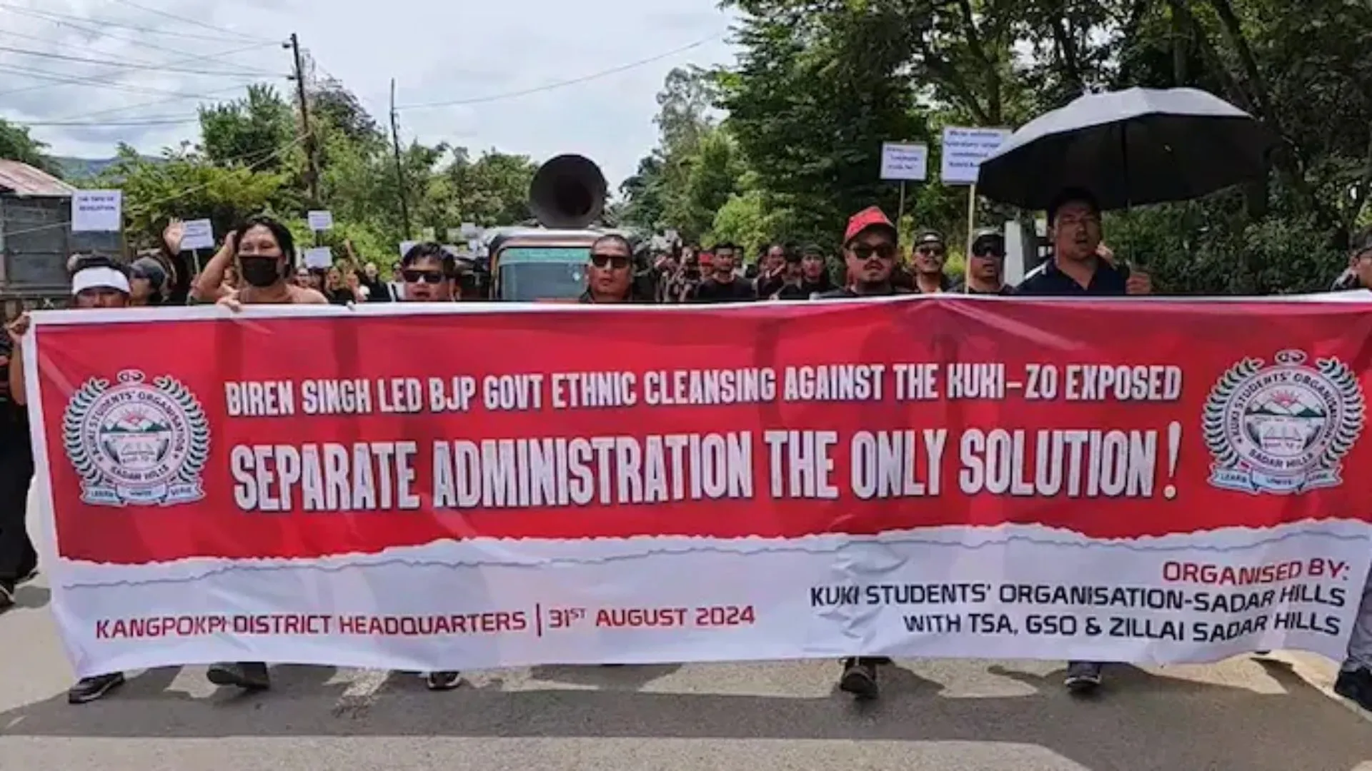 Manipur: Kuki-Zo Community Launch Two-Day Shutdown, Demanding Union Territory Status