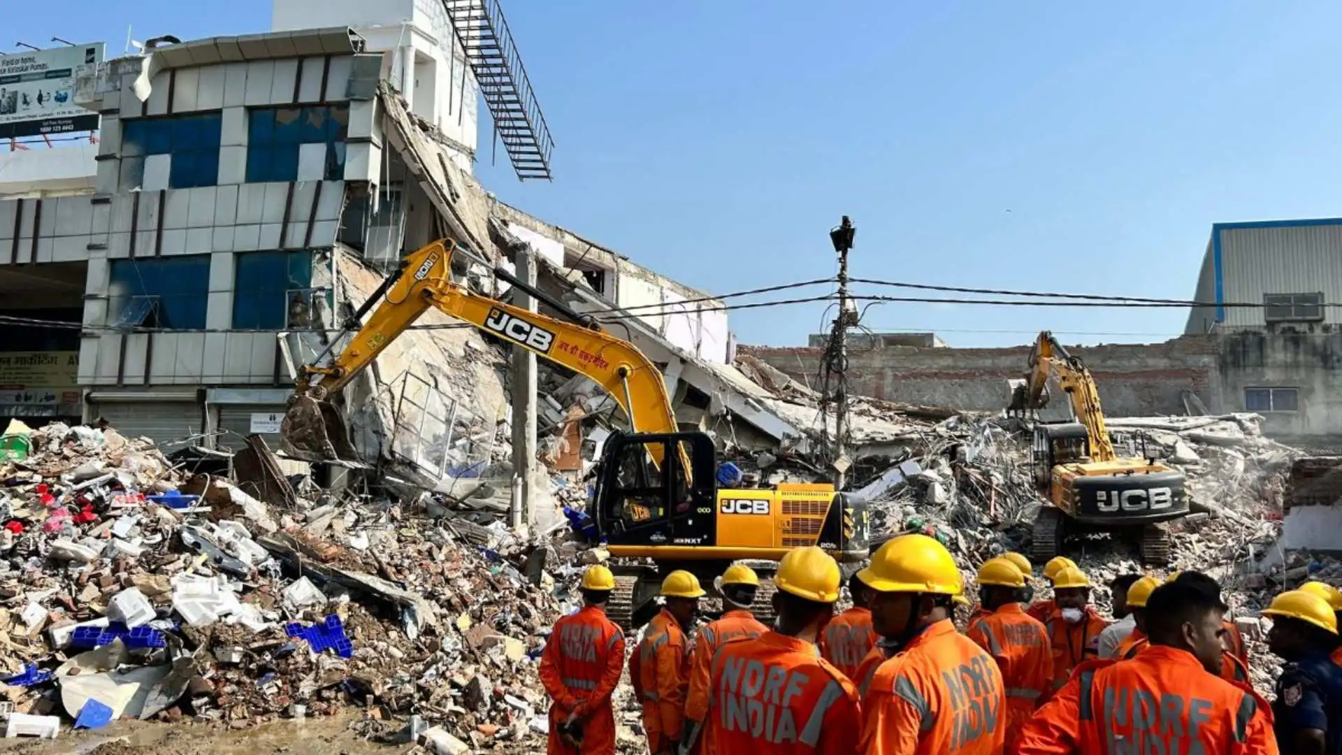 Lucknow Building Collapse: FIR registered Against Owner Of building; 8 Dead, 28 Injured