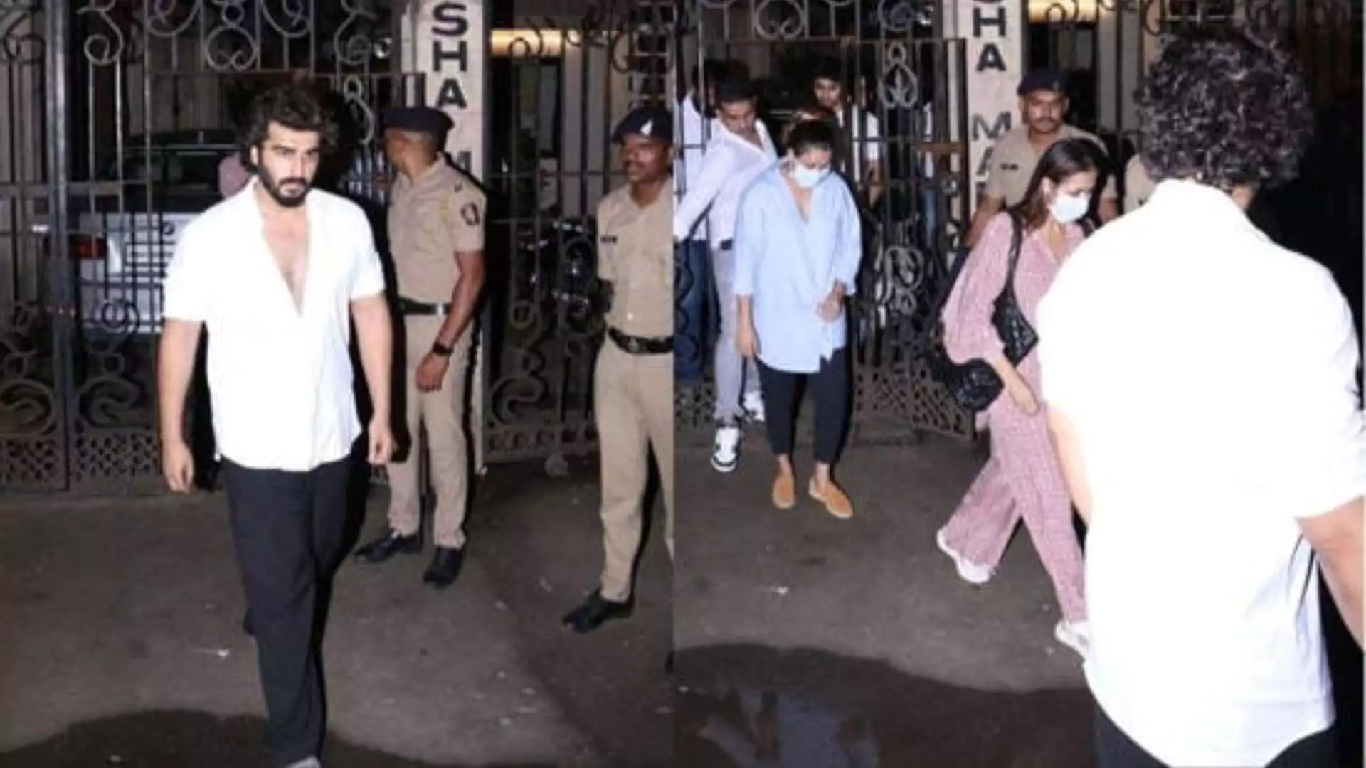 Arjun Kapoor Escorts Malaika Arora to Her Car Post Her Father’s Tragic Passing; Kareena and Karisma Kapoor Also Spotted