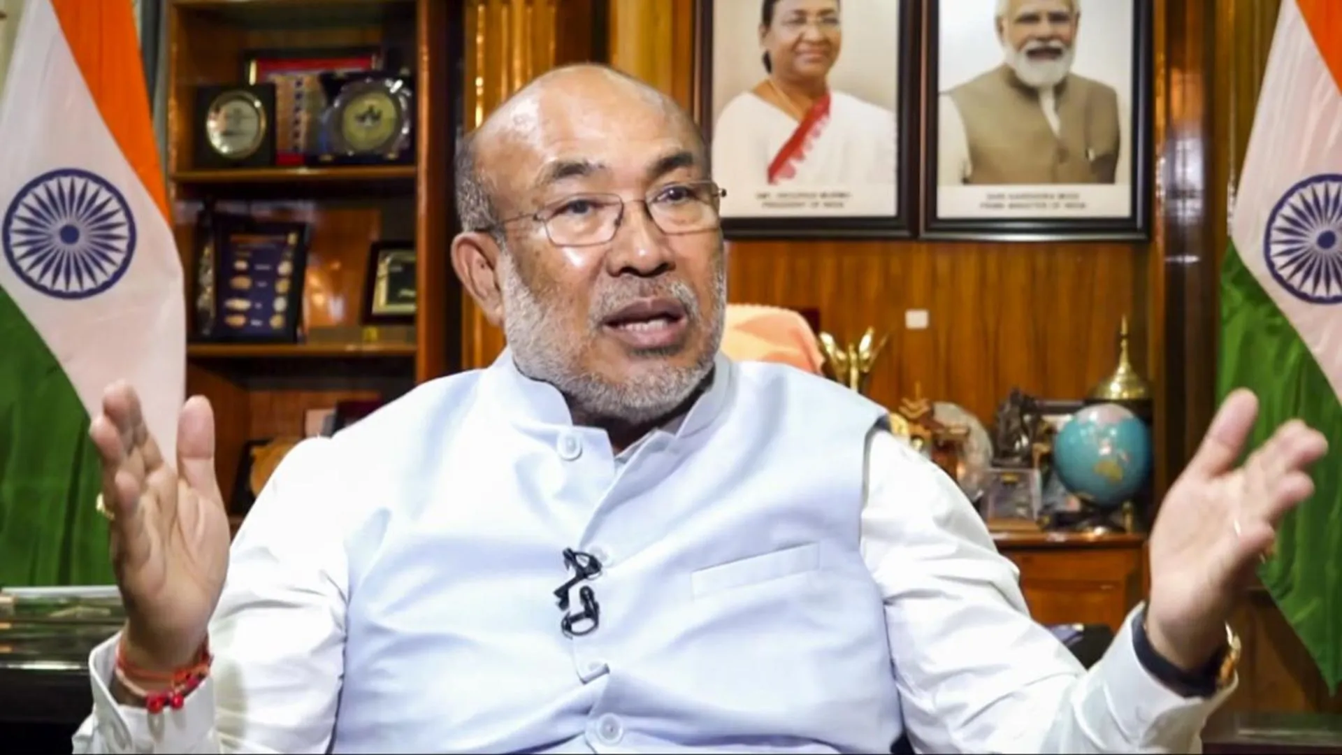 Manipur CM Biren Singh Denounces Recent Act of Terrorism & Violence