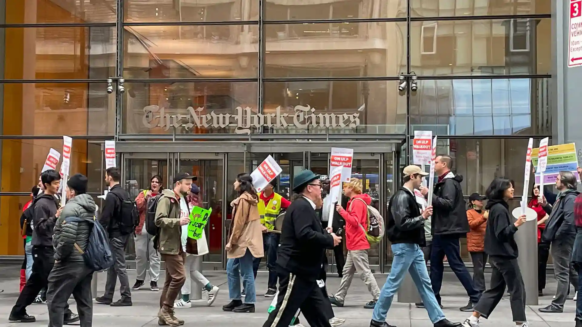 New York Times’ Tech Union Threatens Walkout During Critical Election Season