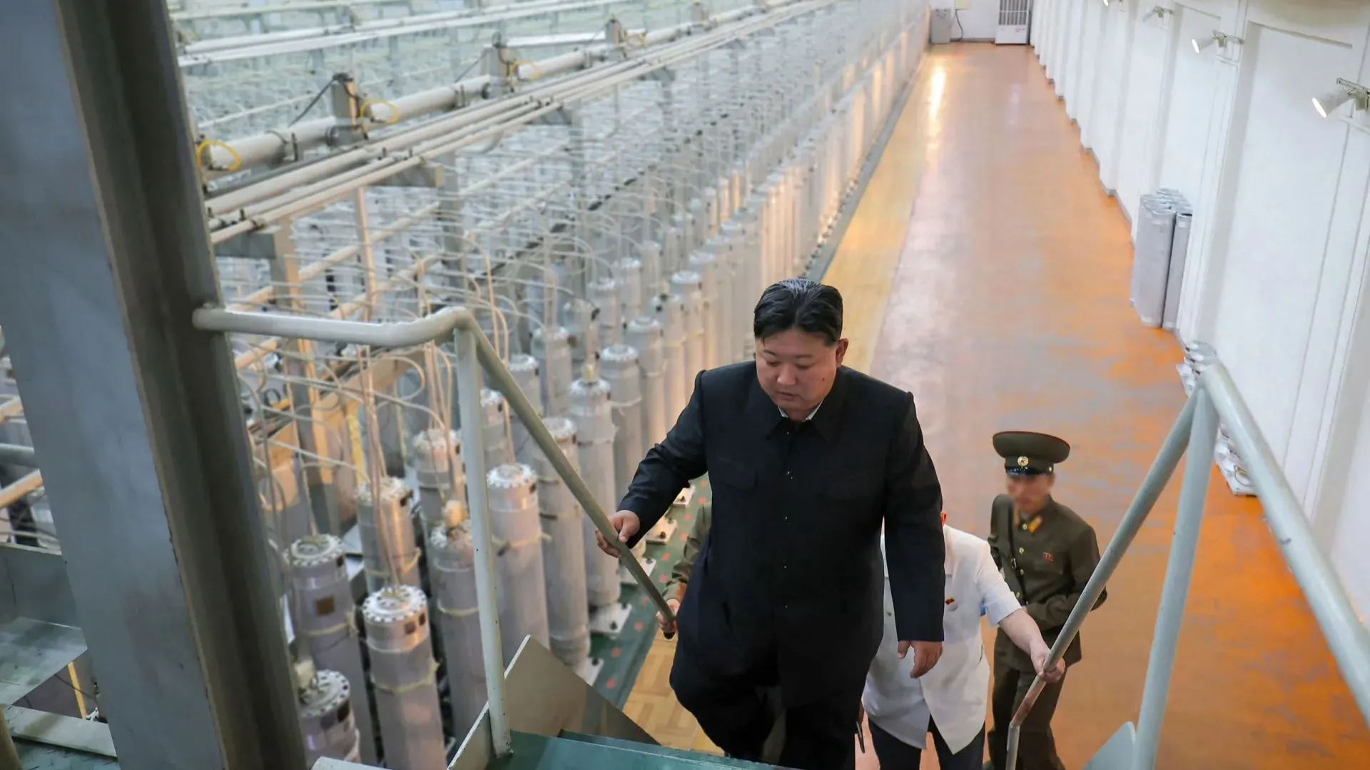 North Korea Reveals First Photos Of Uranium Enrichment Facility Amid Nuclear Arsenal Push