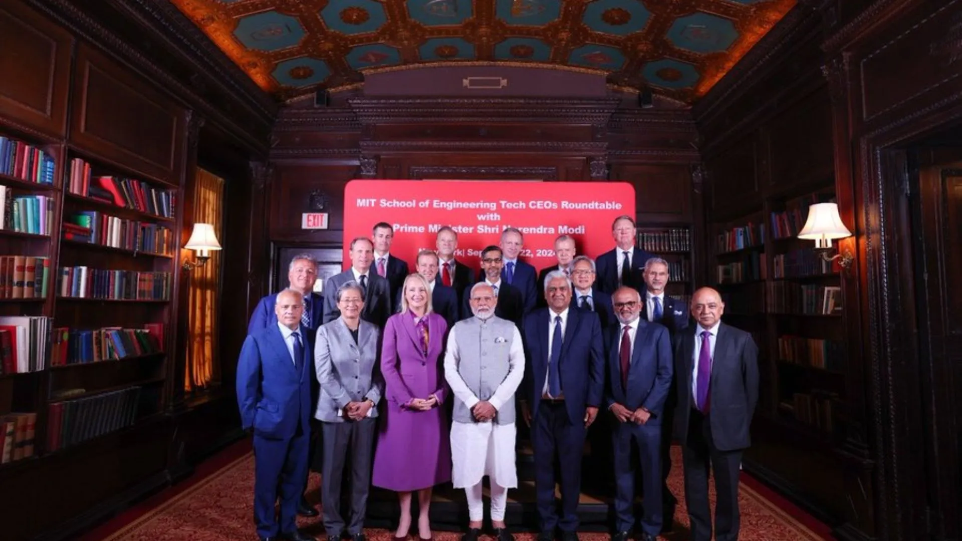 PM Modi Engages With Tech CEOs At Roundtable Discussion, To Address UNGA Meeting