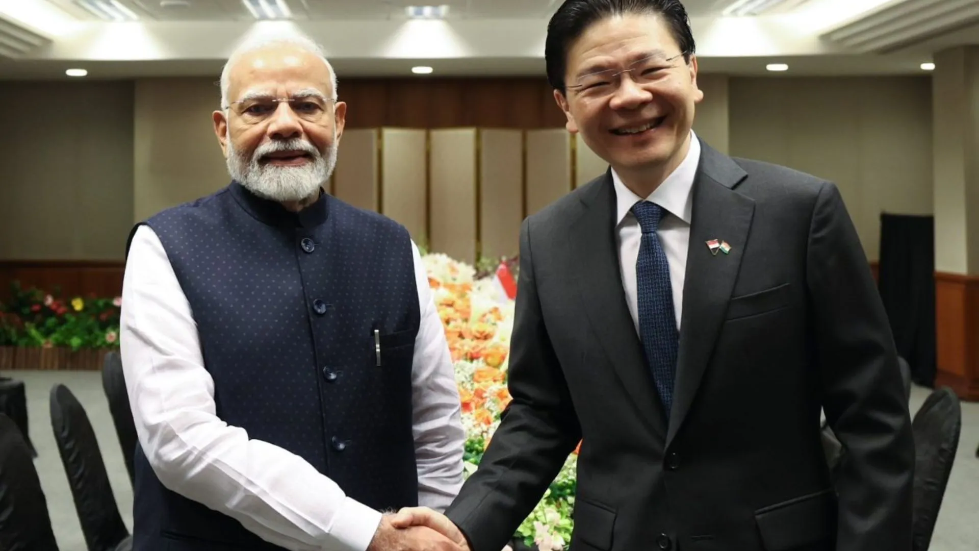 PM Modi & Singapore’s PM Wong Explore Six Key Areas For Strengthening Bilateral Ties