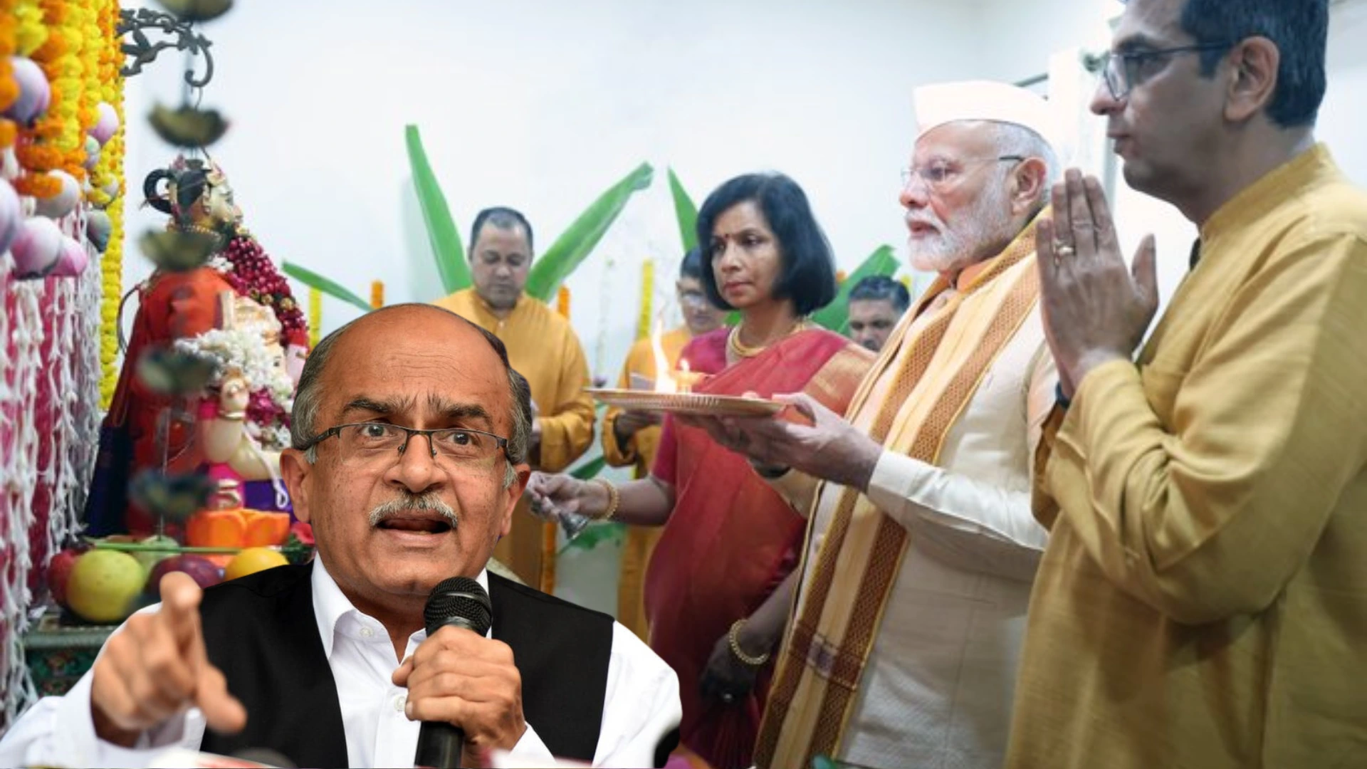 Prashant Bhushan Takes A Jibe At PM Modi’s Personal Visit To CJI’s Home, Says ‘Sends A Very Bad Signal To The Judiciary’