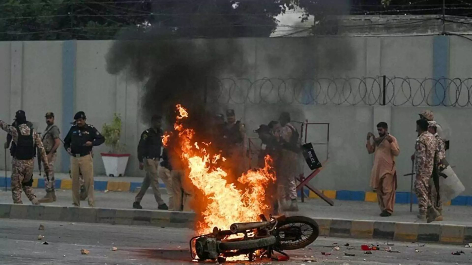 Violent Protests Erupt In Pakistan After Killing Of Hezbollah Leader Nasrallah